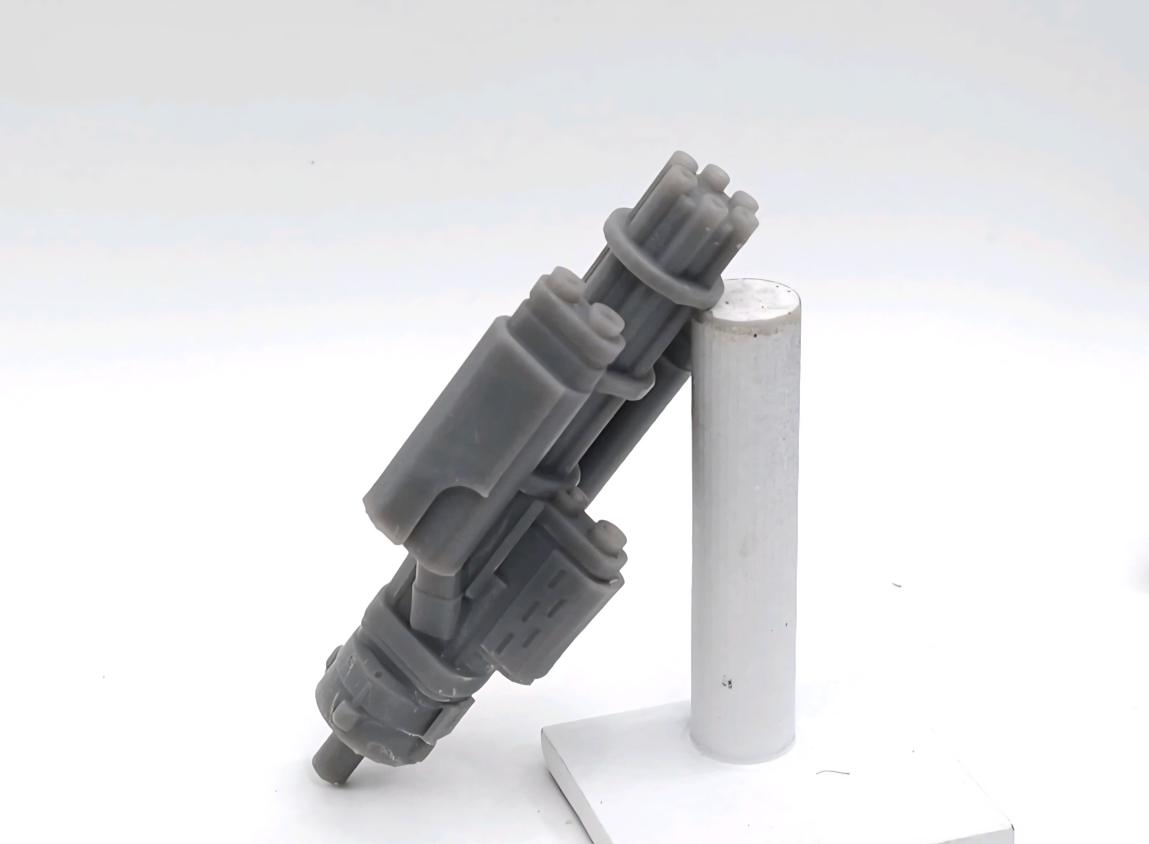 Custom 3d Printed Compatible Classified Legends Comic Multiverse Battle Android Accessory  1:12 6" Scale - Mini Gun Accessory