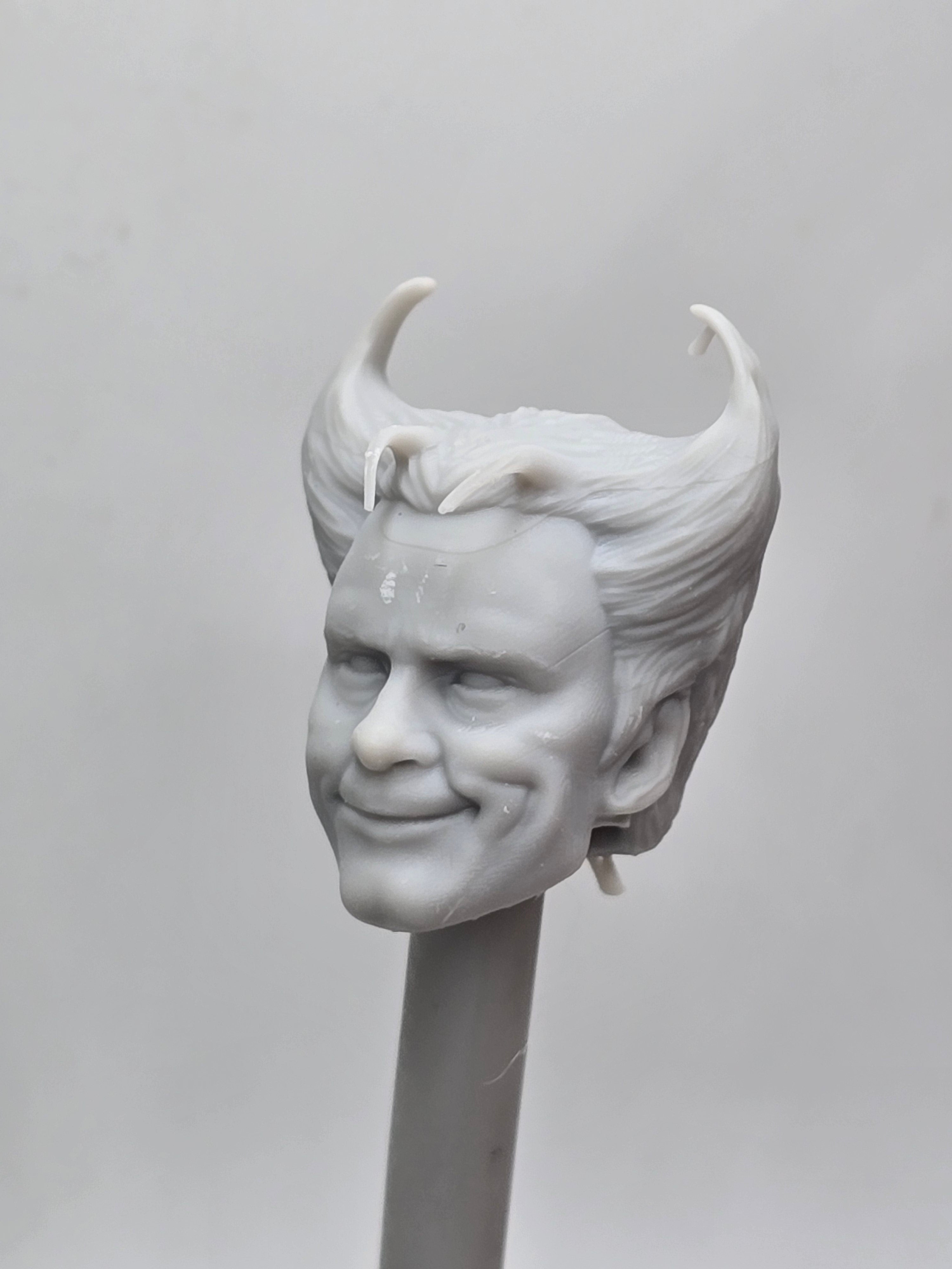 Custom 3d Printed Classified Legends Compatible Comic Multiverse Carey Ventura Heads 1/12 1-10 1/18 Scale