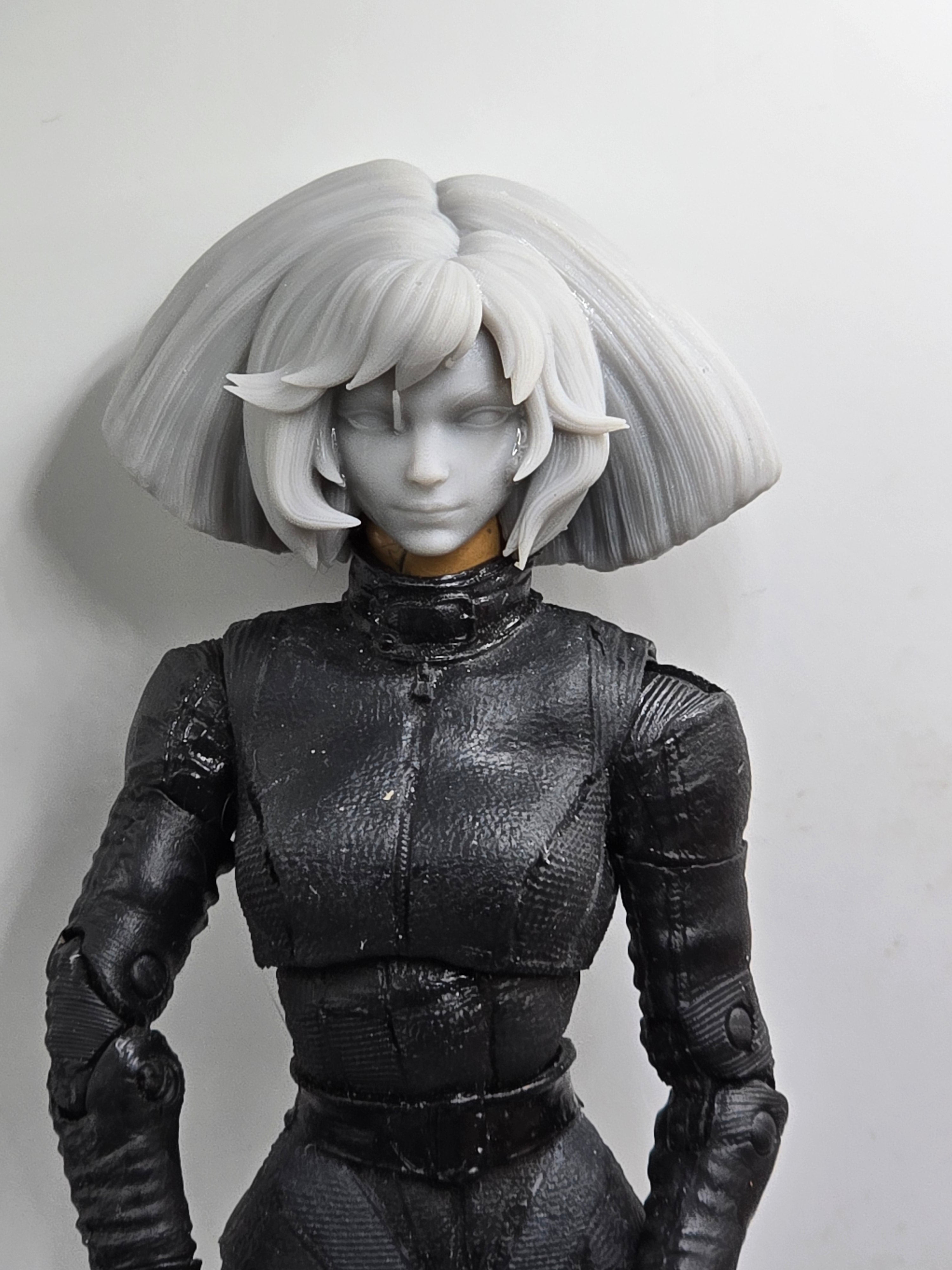 Custom 3d Printed Classified Legends Compatible Comic Multiverse Metalic Hawks Melody No Glasses Heads 1/12 1-10 1/18 Scale