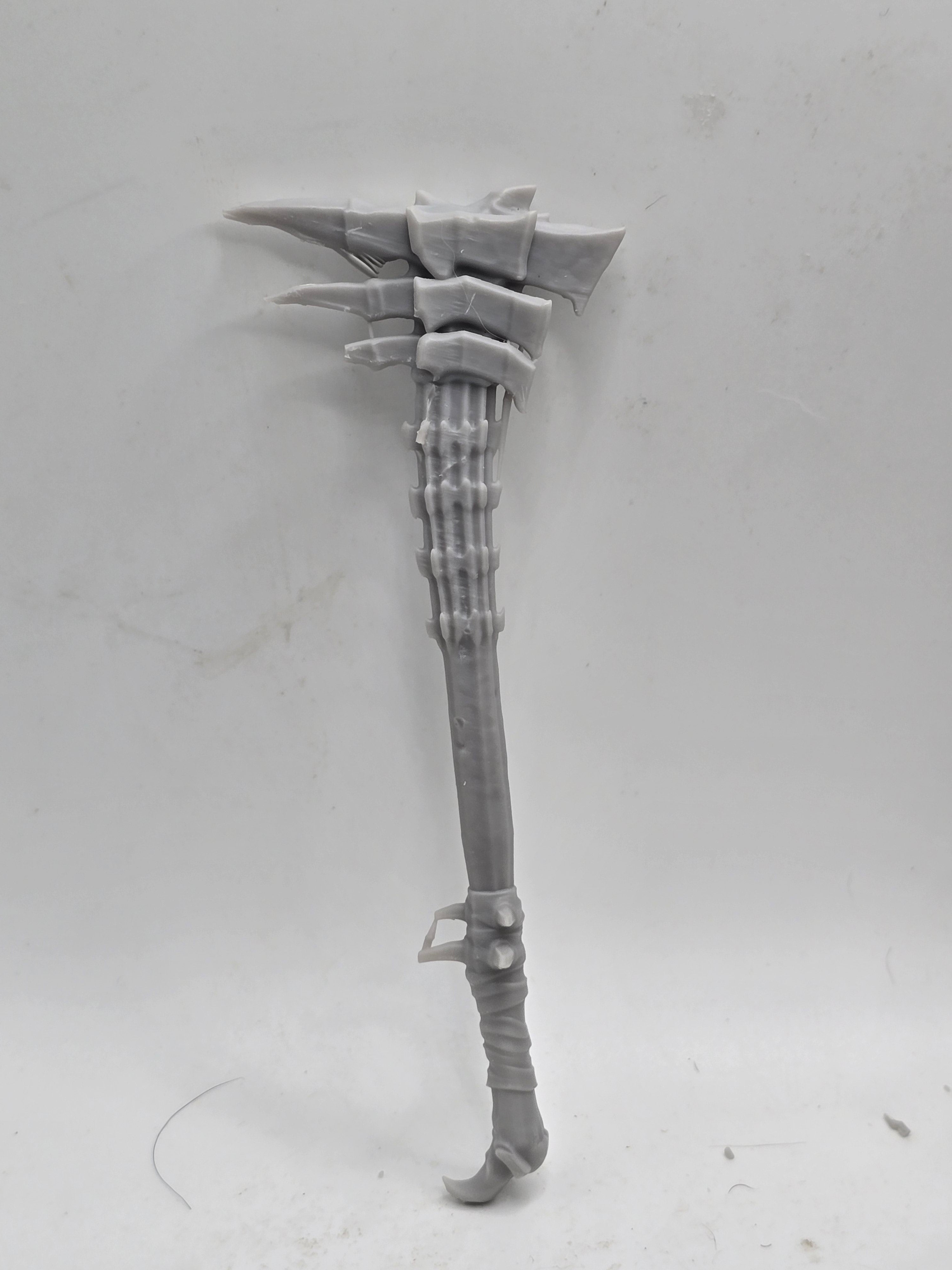 Custom 3d Printed Compatible Classified Legends Comic Multiverse Mythic Legions  Ring Movie Orc Axe  1:12 6" Scale.