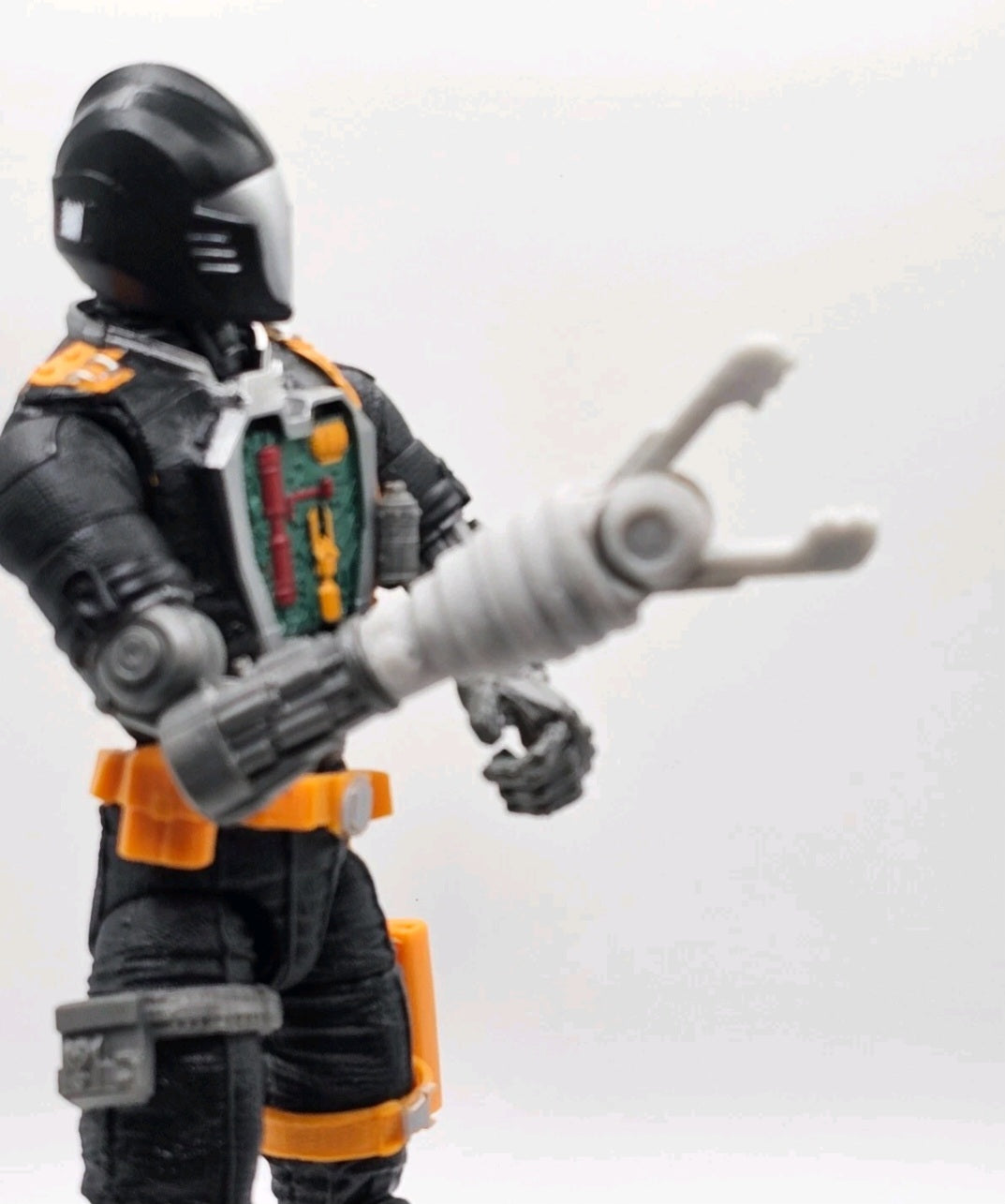 Custom 3d Printed Compatible Classified Legends Comic Multiverse Battle Android Accessory  1:12 6" Scale - Pincher Accessory