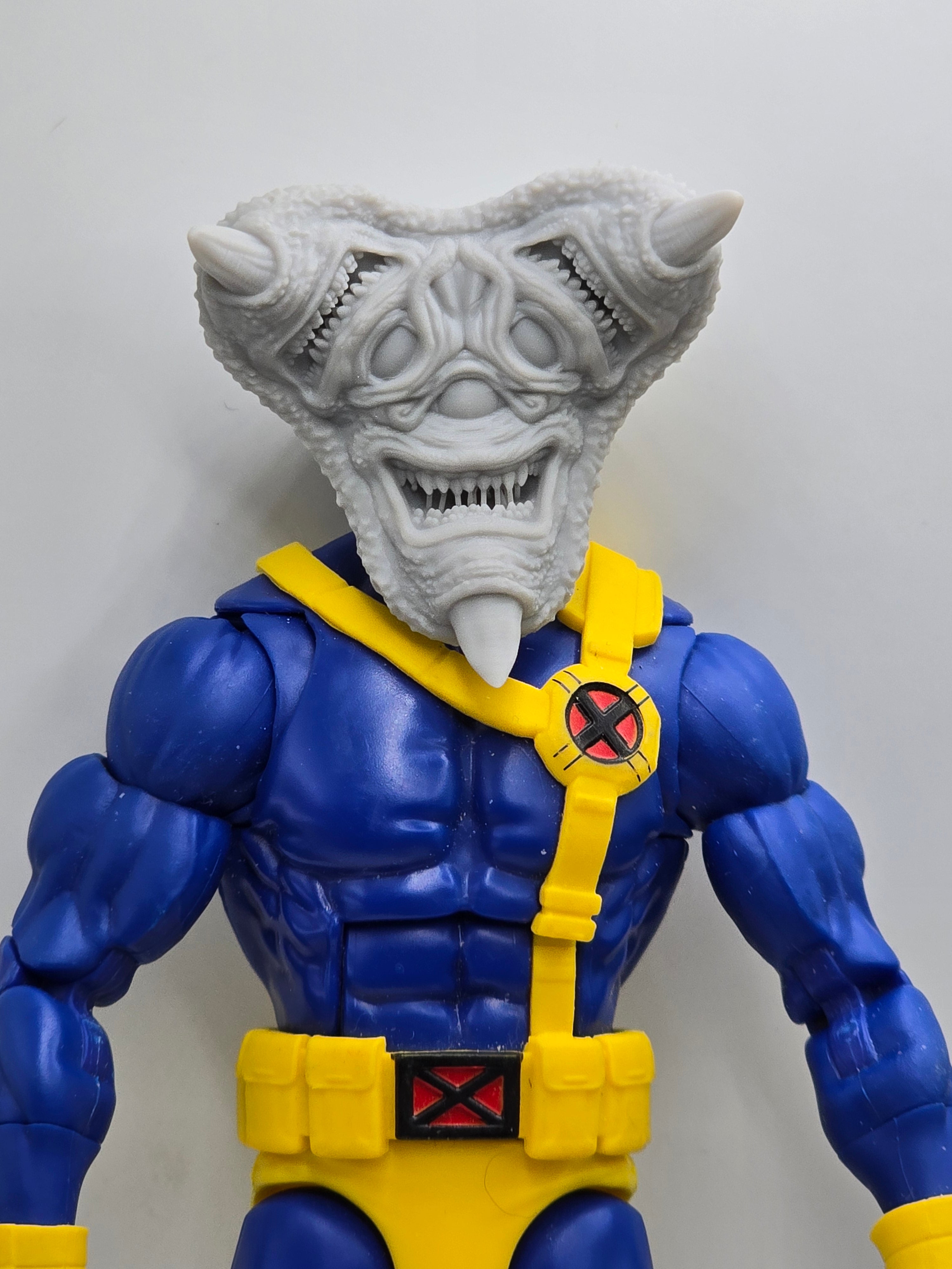 Custom 3d Printed Classified Legends Compatible Comic Multiverse Green Light Corps Tri Eye Heads 1/12 1-10 1/18 Scale