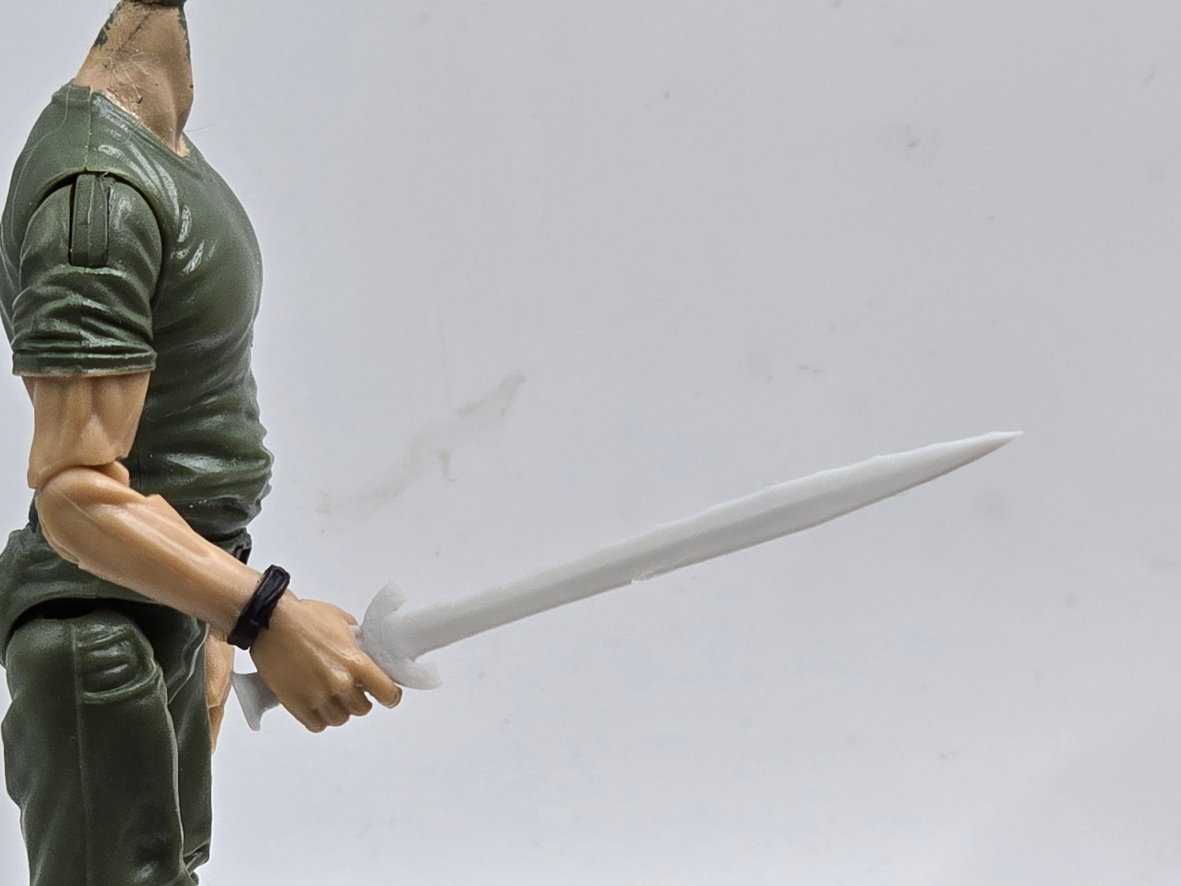 Custom 3d Printed Classified Legends Compatible Comic Multiverse Clash of God's Perseus Sword 1/12 1-10 1/18 Scale