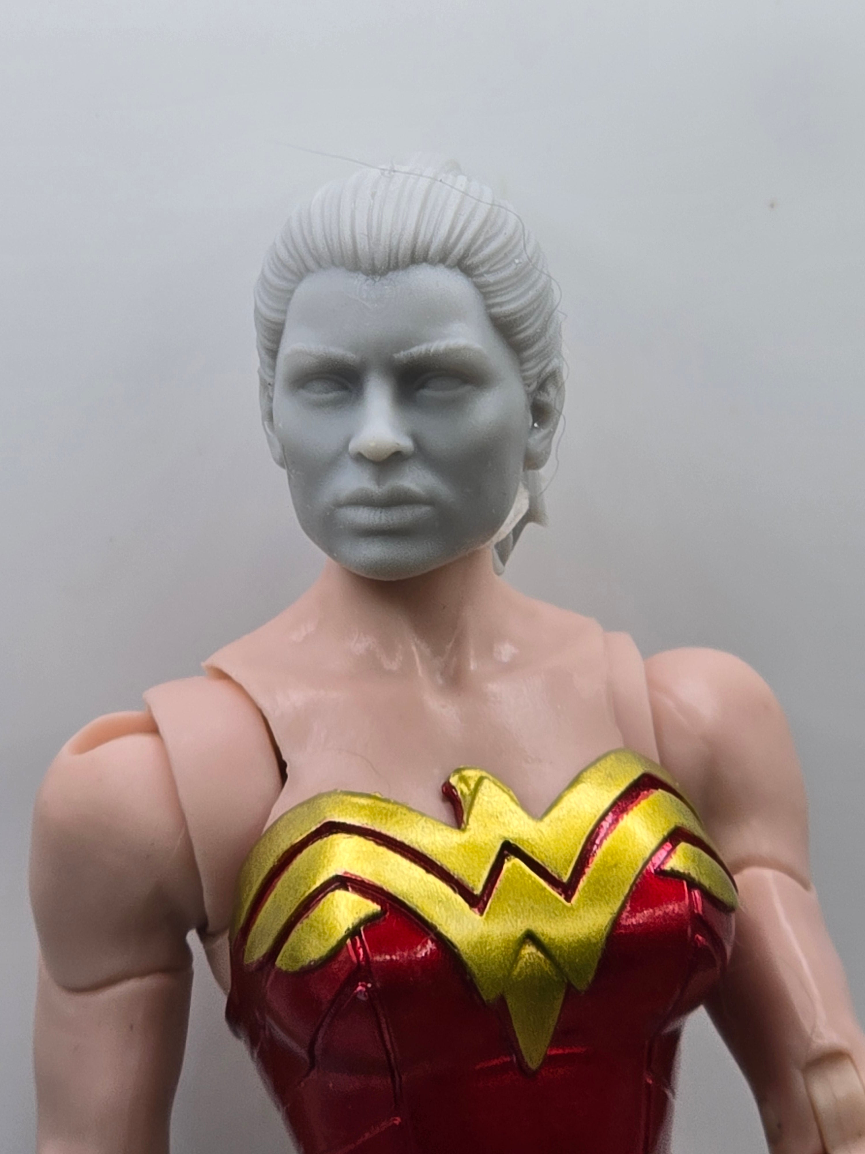 Custom 3d Printed Classified Legends Compatible Comic Multiverse Grand Six Lucia Heads 1/12 1-10 1/18 Scale
