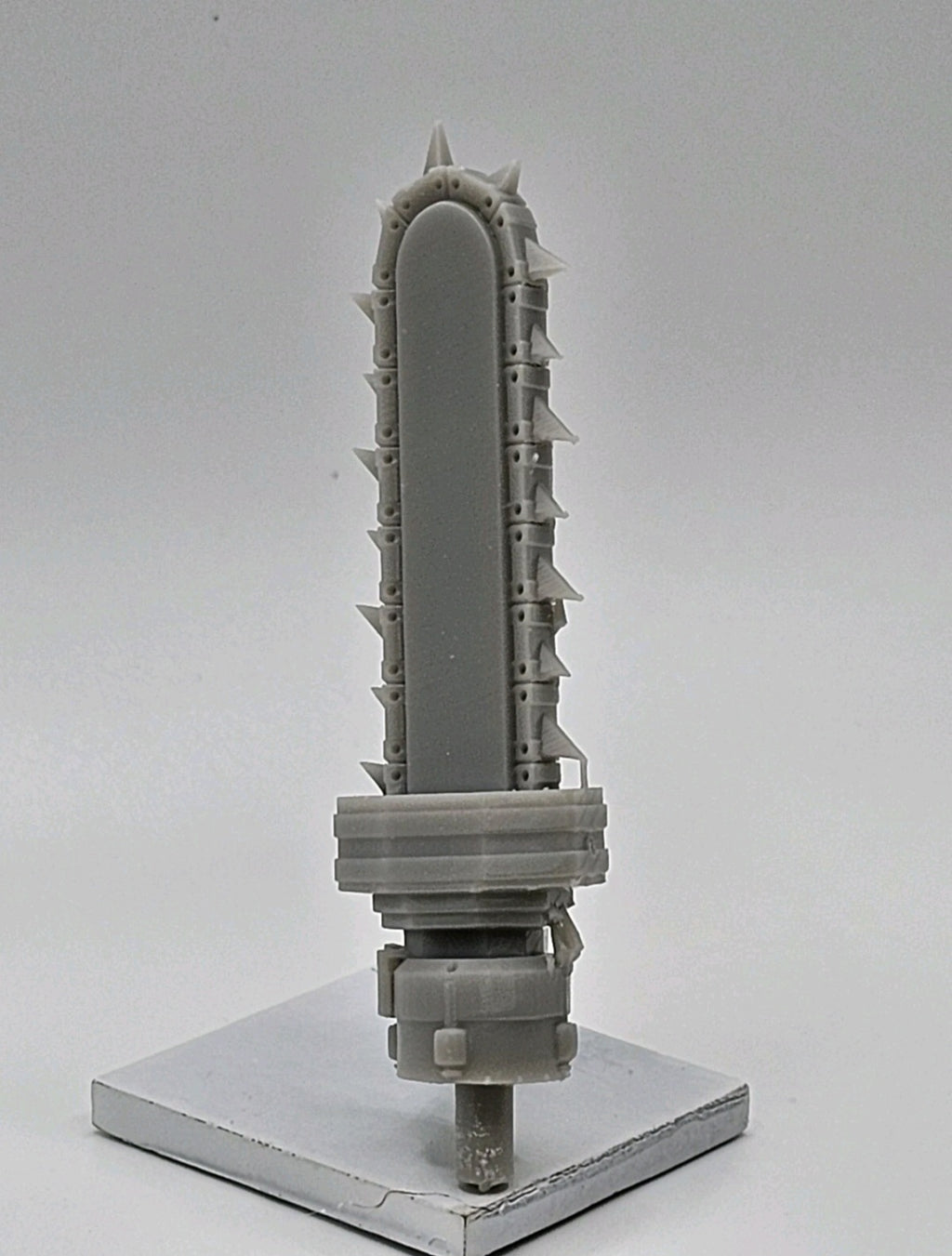 Custom 3d Printed Compatible Classified Legends Comic Multiverse Battle Android Accessory  1:12 6" Scale - Thick Chainsaw