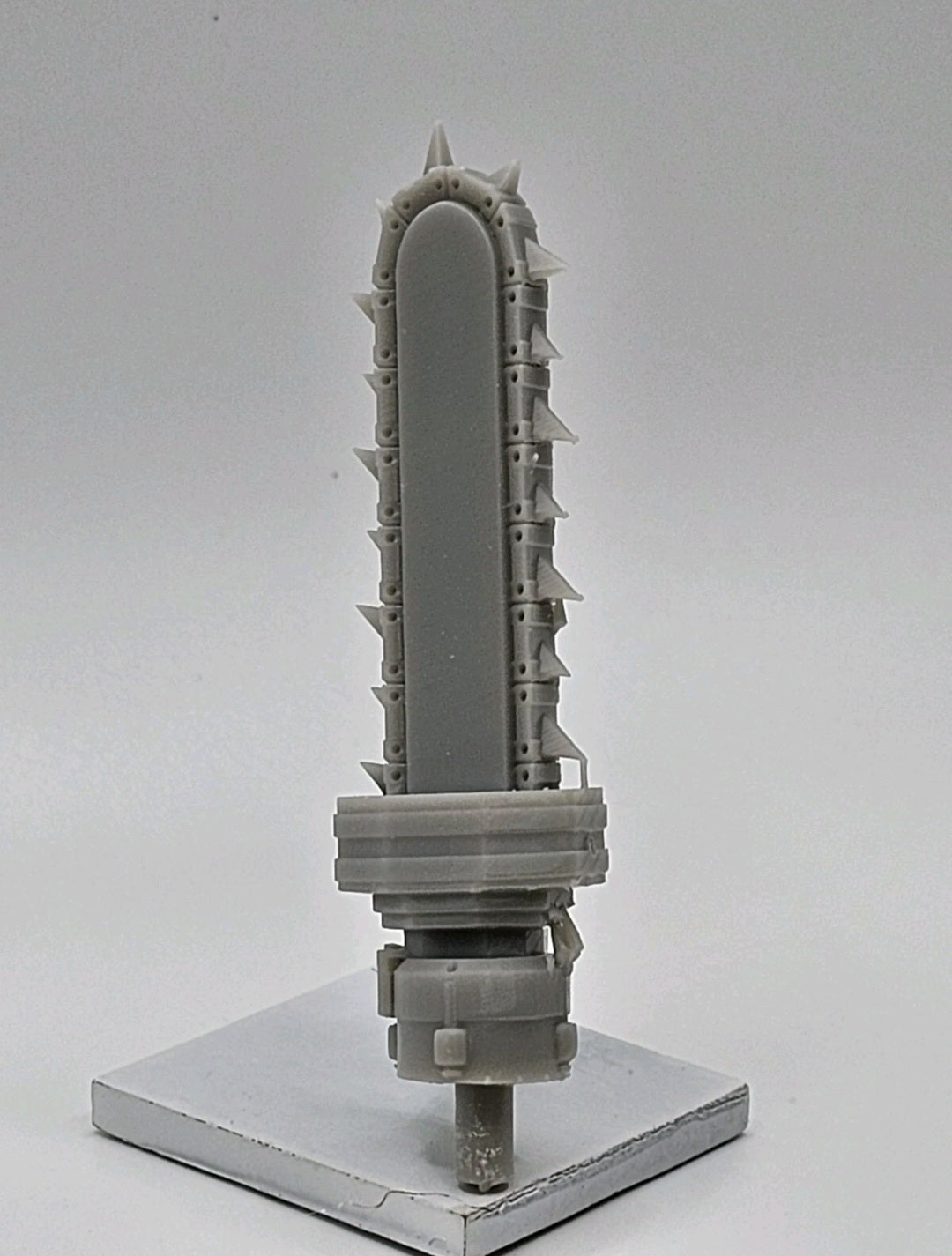 Custom 3d Printed Compatible Classified Legends Comic Multiverse Battle Android Accessory  1:12 6" Scale - Thick Chainsaw