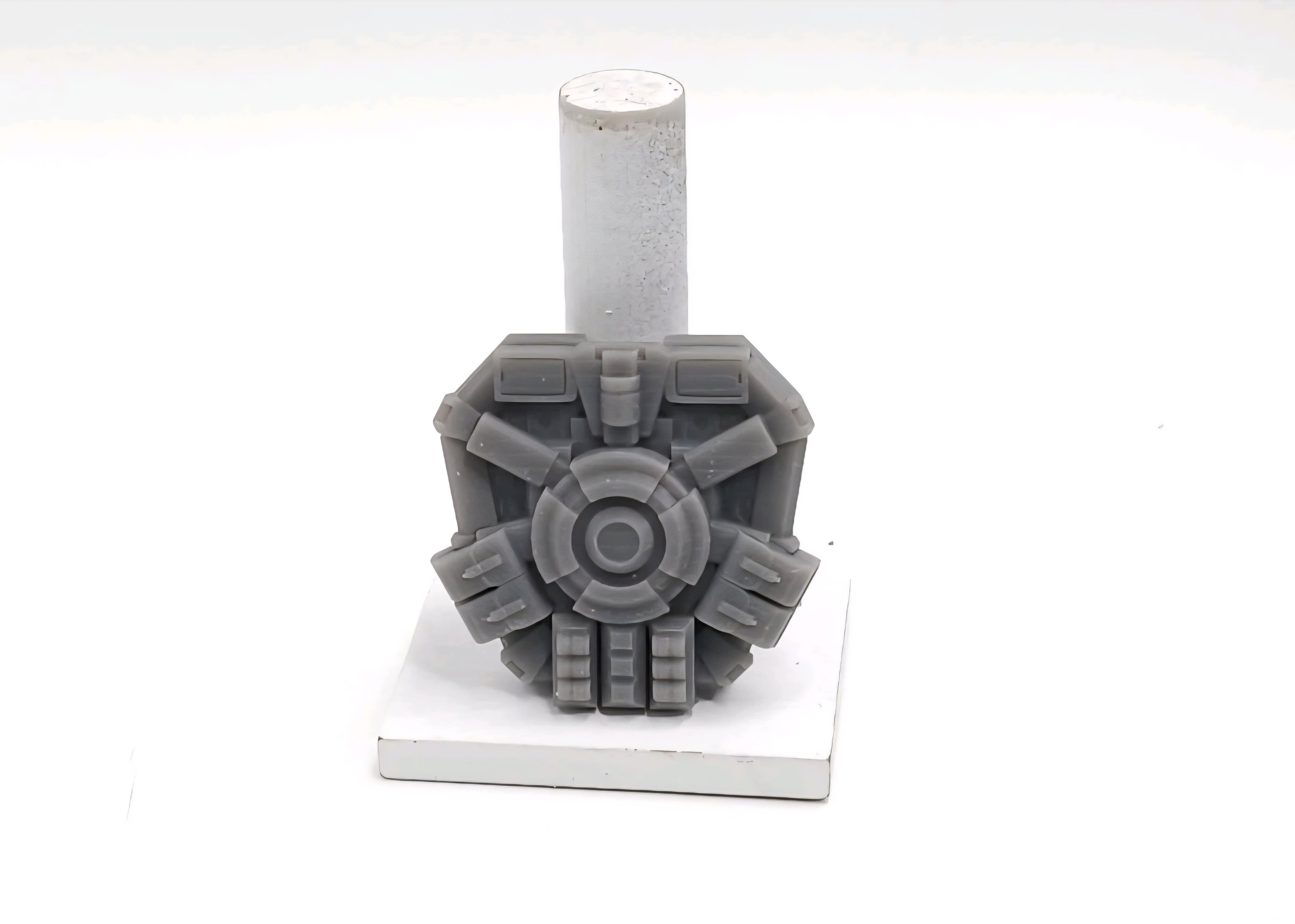 Custom 3d Printed Compatible Classified Legends Comic Multiverse Battle Android Accessory  1:12 6" Scale - Power Core Plate Accessory