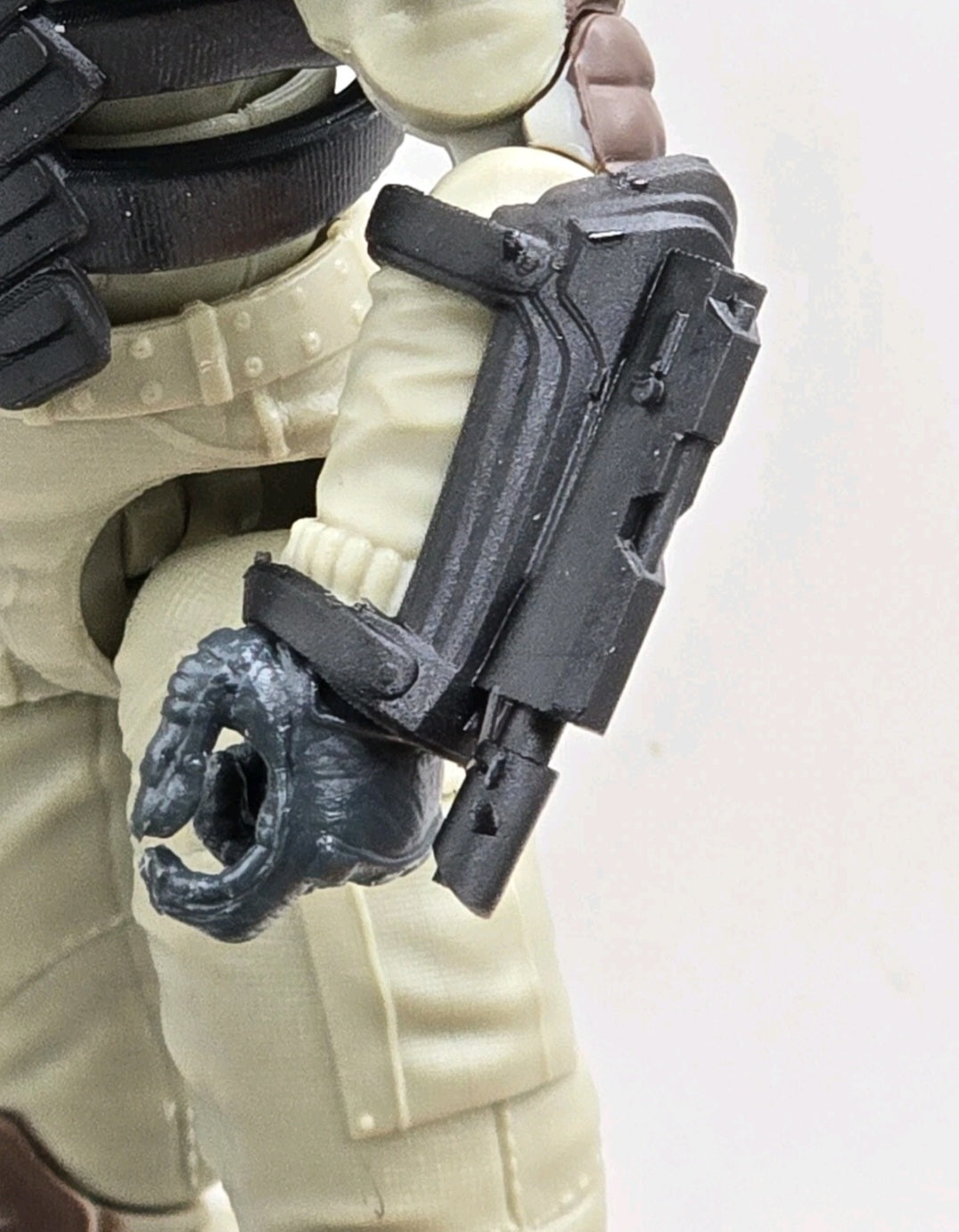 Custom 3d Printed Compatible Classified Legends Comic Multiverse Wraith Flexible Arm Guard 1:12 6" Scale.