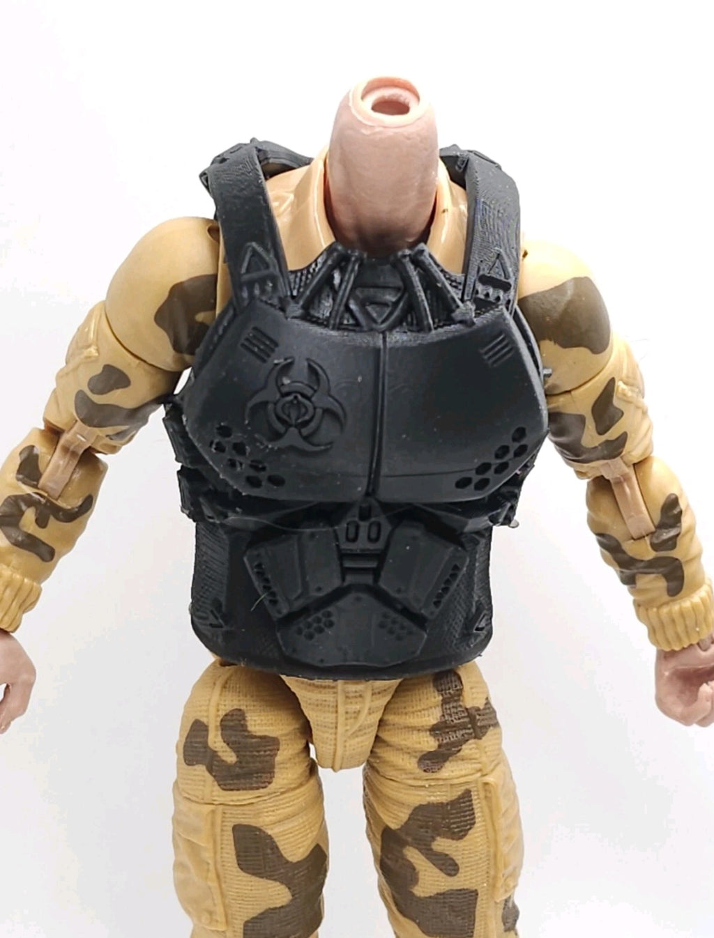 Custom 3d Printed Compatible Classified Legends Comic Multiverse Toxo Viper Flexible Vest 1:12 6" Scale.