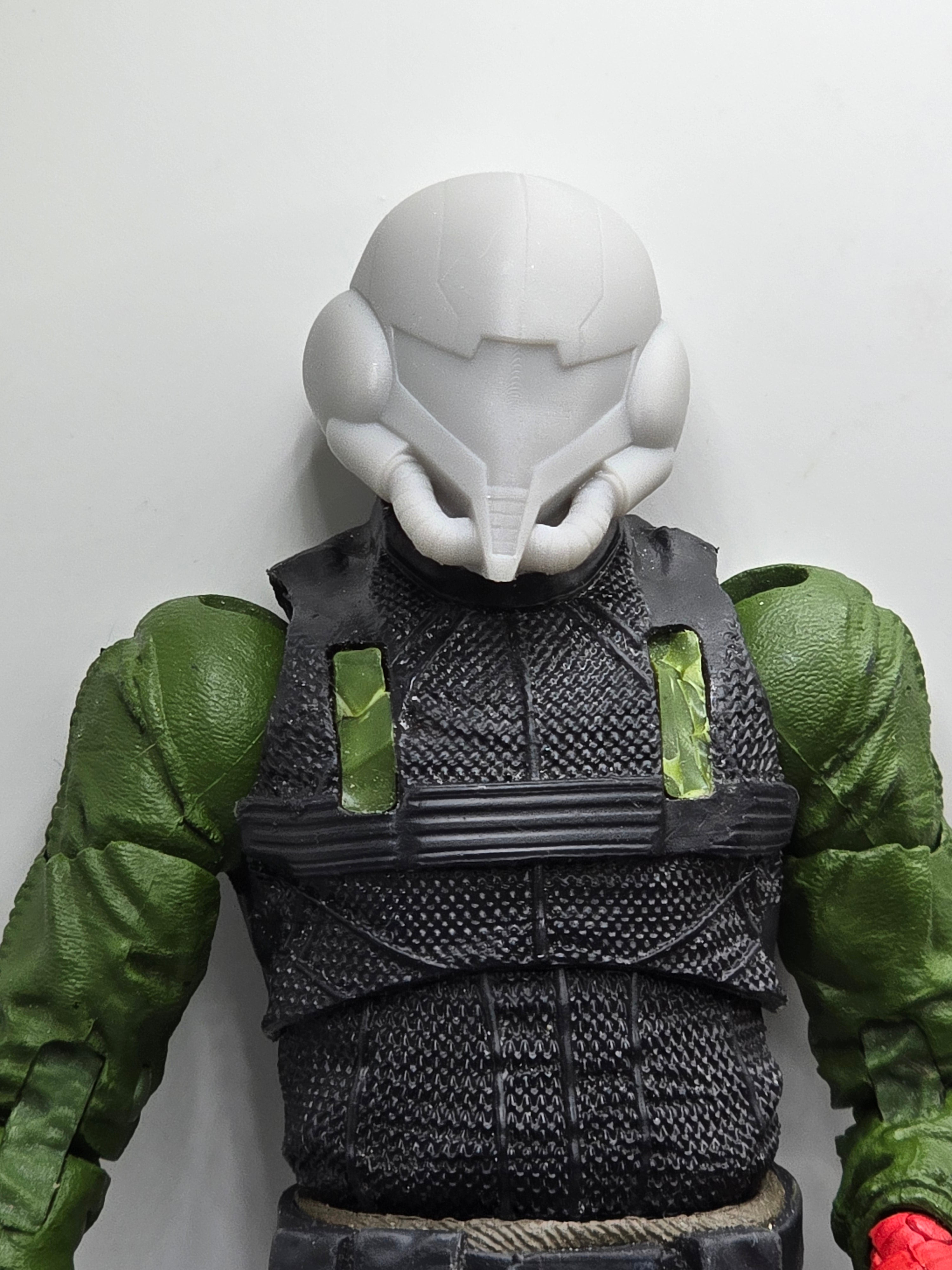 Custom 3d Printed Classified Legends Compatible Comic Multiverse Video Game Samas Heads 1/12 1-10 1/18 Scale