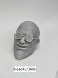 Custom 3d Printed Classified Legends Compatible Comic Multiverse Bat Man Hugo Scientist Heads 1/12 1-10 1/18 Scale