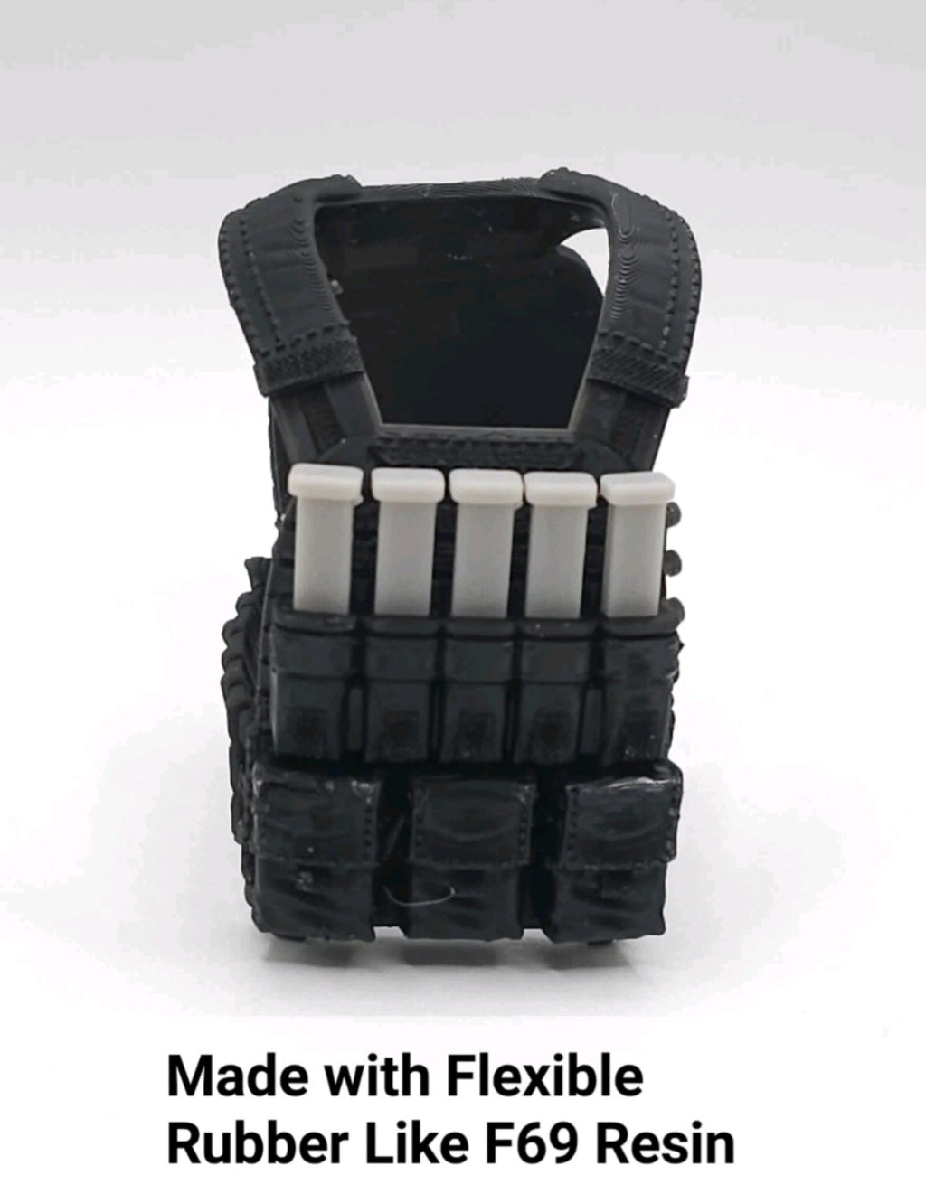 Custom 3d Printed Compatible Classified Legends Comic Multiverse Beachhead Flexible Vest 1:12 6" Scale.
