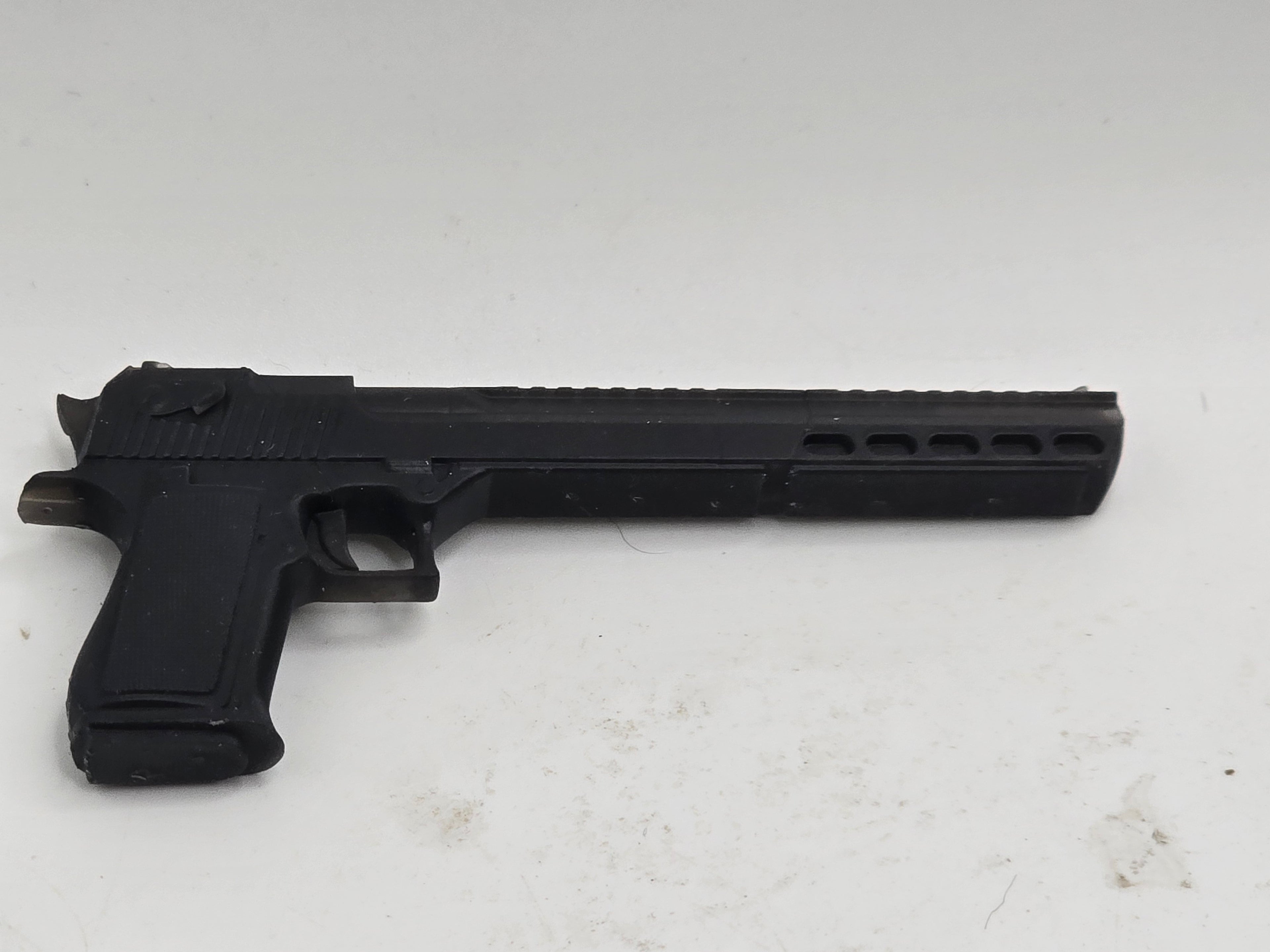 Custom 3d Printed Compatible Classified Legends Comic Multiverse Long Barrel Desert Toy Gun  1:12 6" Scale.