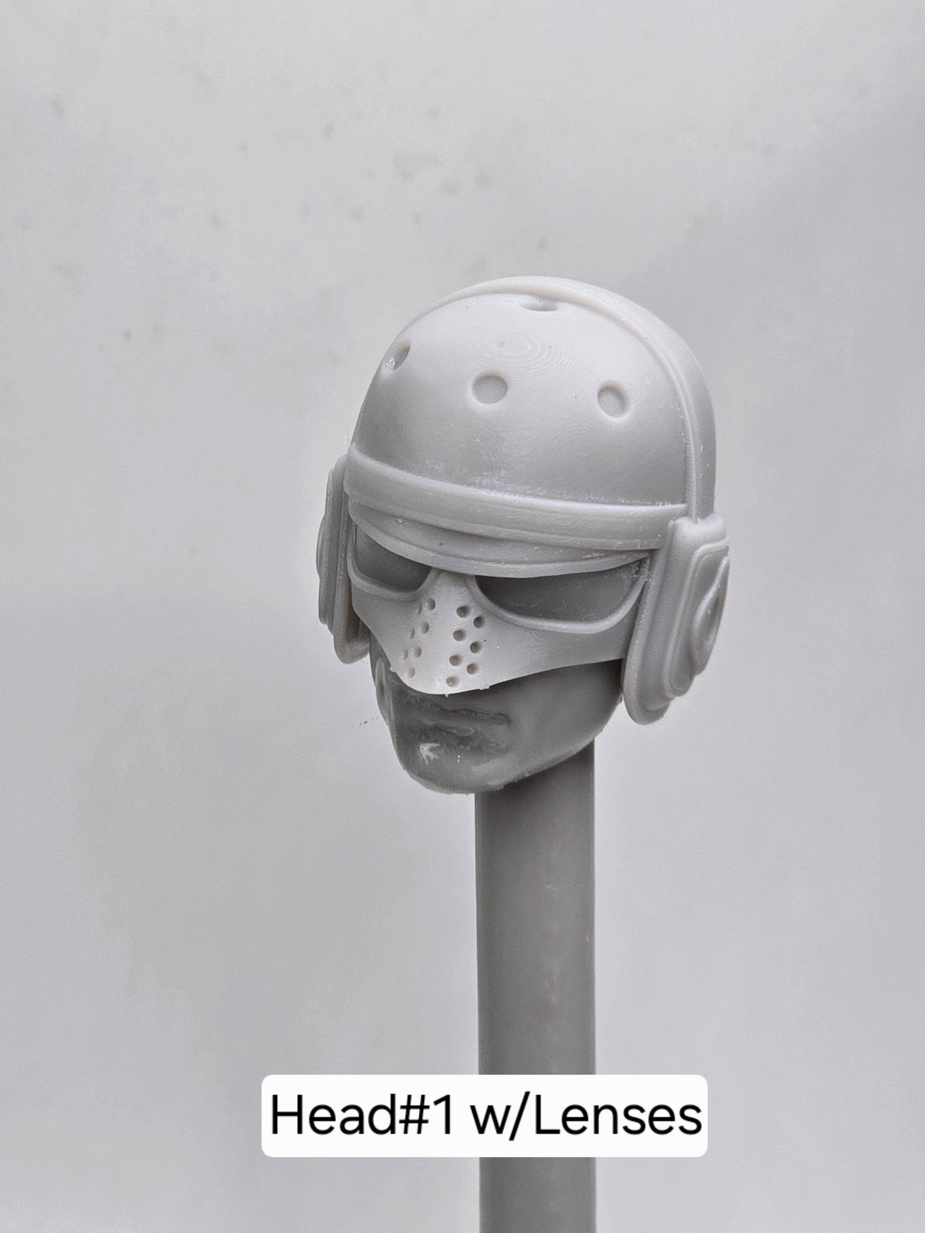 Custom 3d Printed Classified Legends Compatible Comic Multiverse Blizzard Head#1 1/12 1-10 1/18 Scale