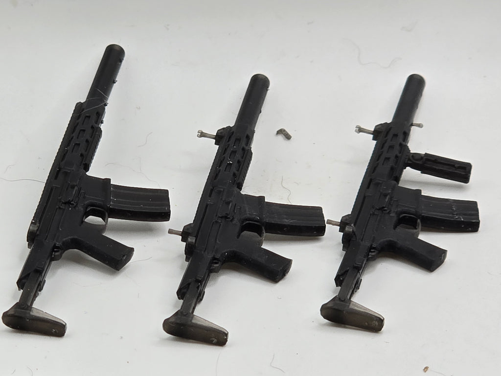 Custom 3d Printed Compatible Classified Legends Comic Multiverse Honey Badger Toy Gun  1:12 6" Scale.