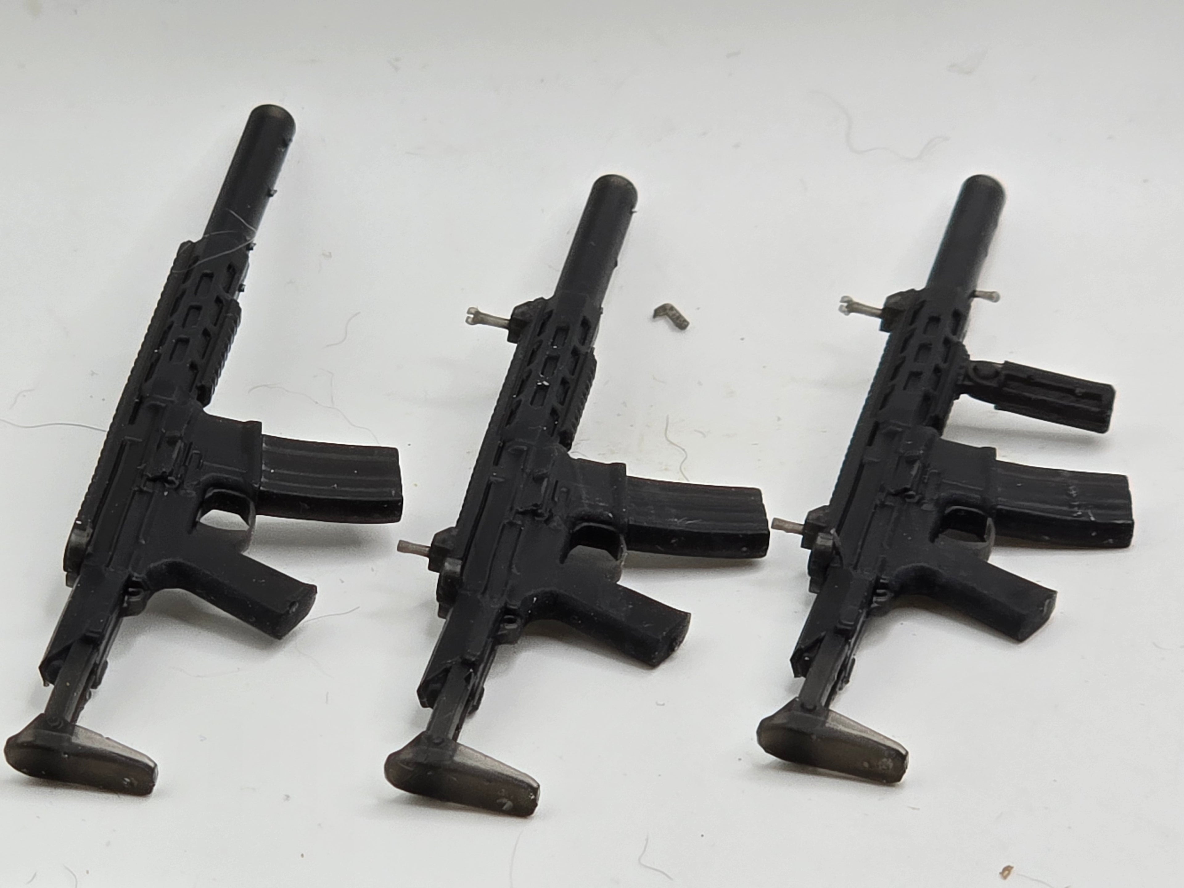 Custom 3d Printed Compatible Classified Legends Comic Multiverse Honey Badger Toy Gun  1:12 6" Scale.