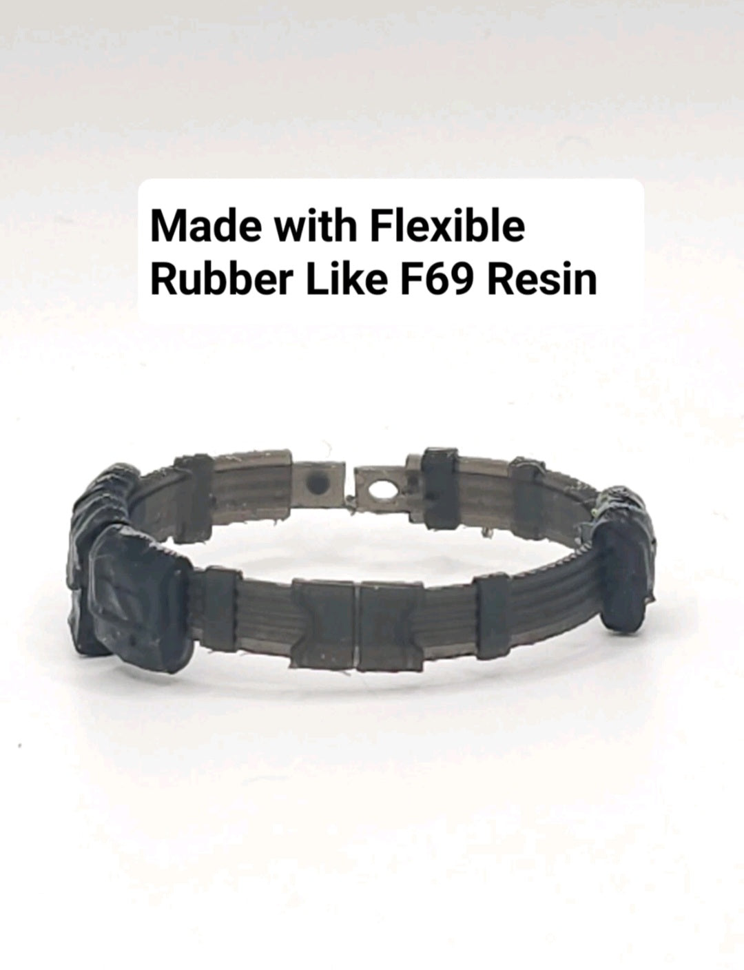 Custom 3d Printed Compatible Classified Legends Comic Multiverse Sabatour Belt Flexible  1:12 6" Scale.