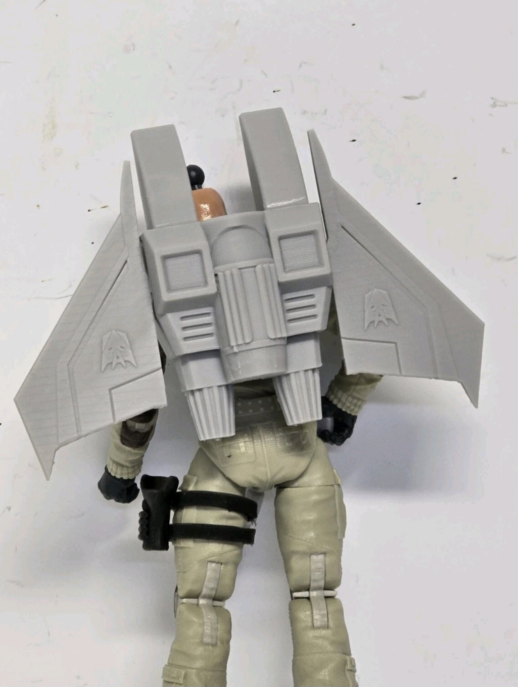 Custom 3d Printed Compatible Classified Legends Comic Multiverse Star Seeker Backpack 1:12 6" Scale.