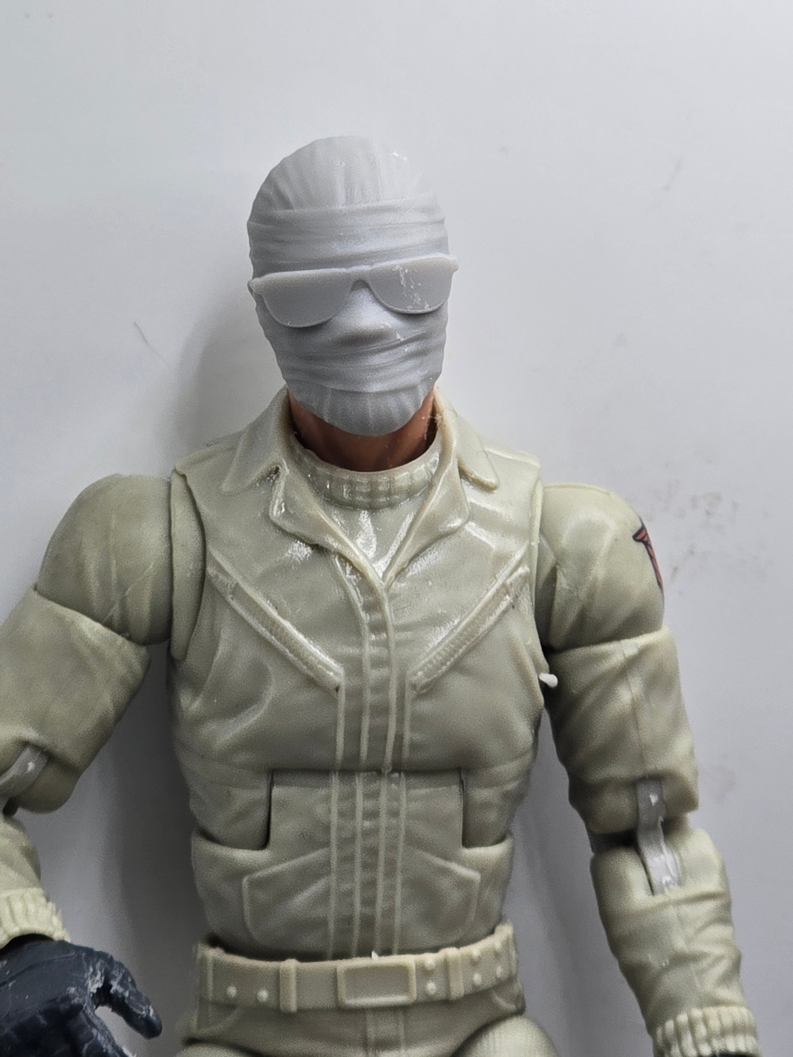 Custom 3d Printed Classified Legends Compatible Comic Multiverse Minus Man Heads 1/12 1-10 1/18 Scale