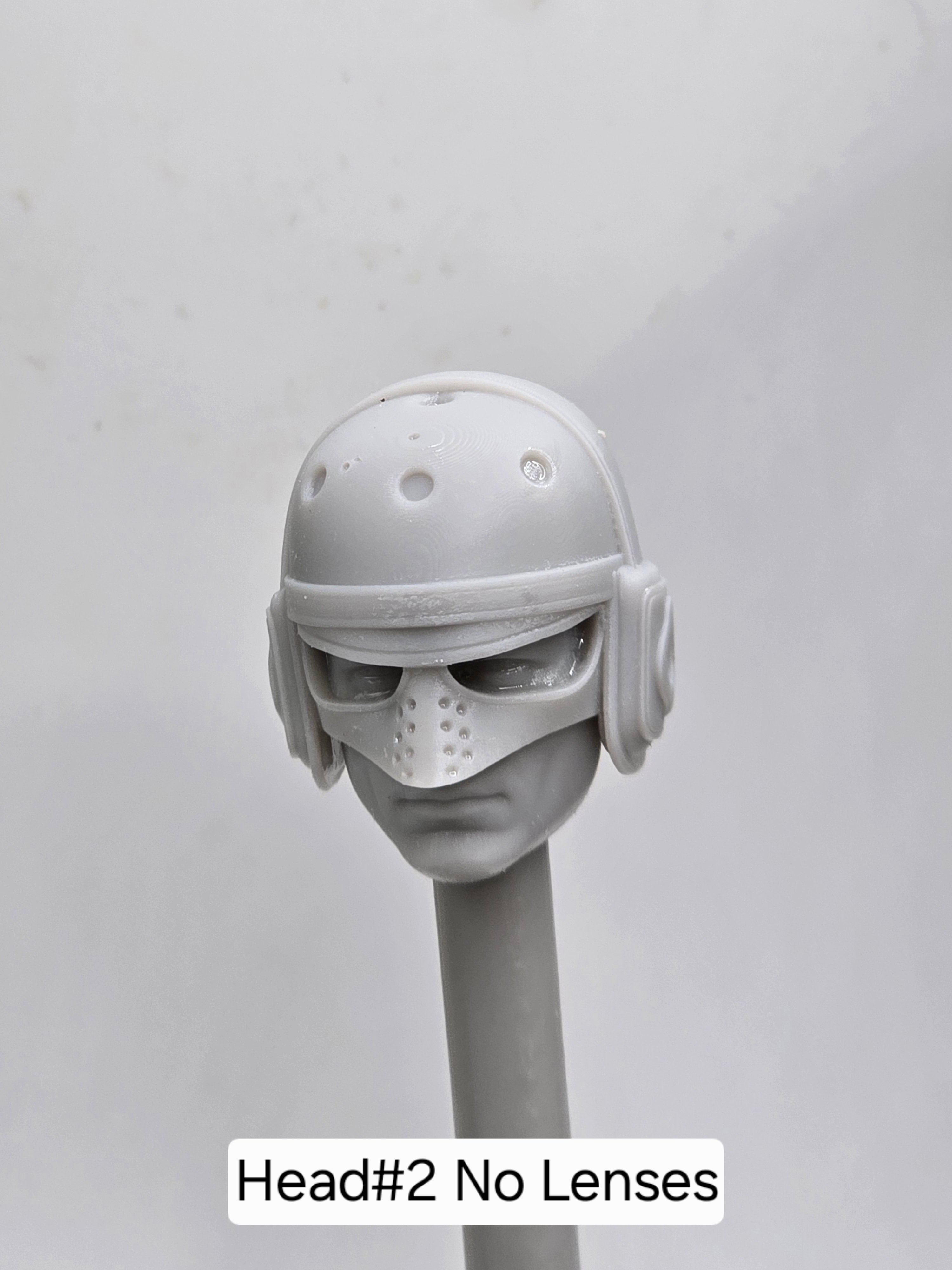Custom 3d Printed Classified Legends Compatible Comic Multiverse Blizzard Head#2 1/12 1-10 1/18 Scale