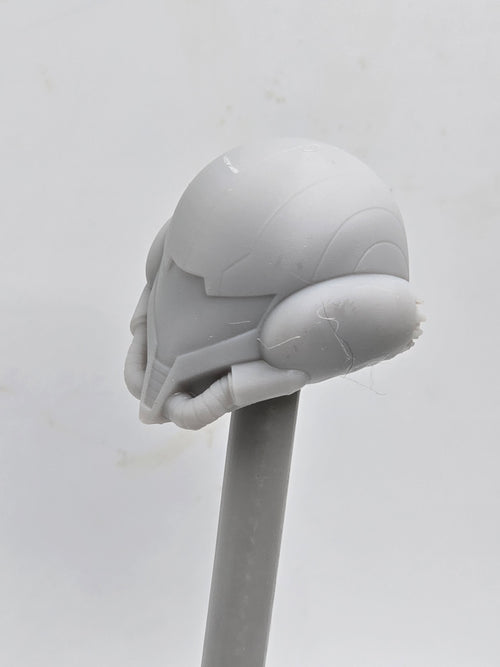 3d Printed Mythic Legions Scale Head 1.0 Video Game Samas Head  1:12 6" Scale.