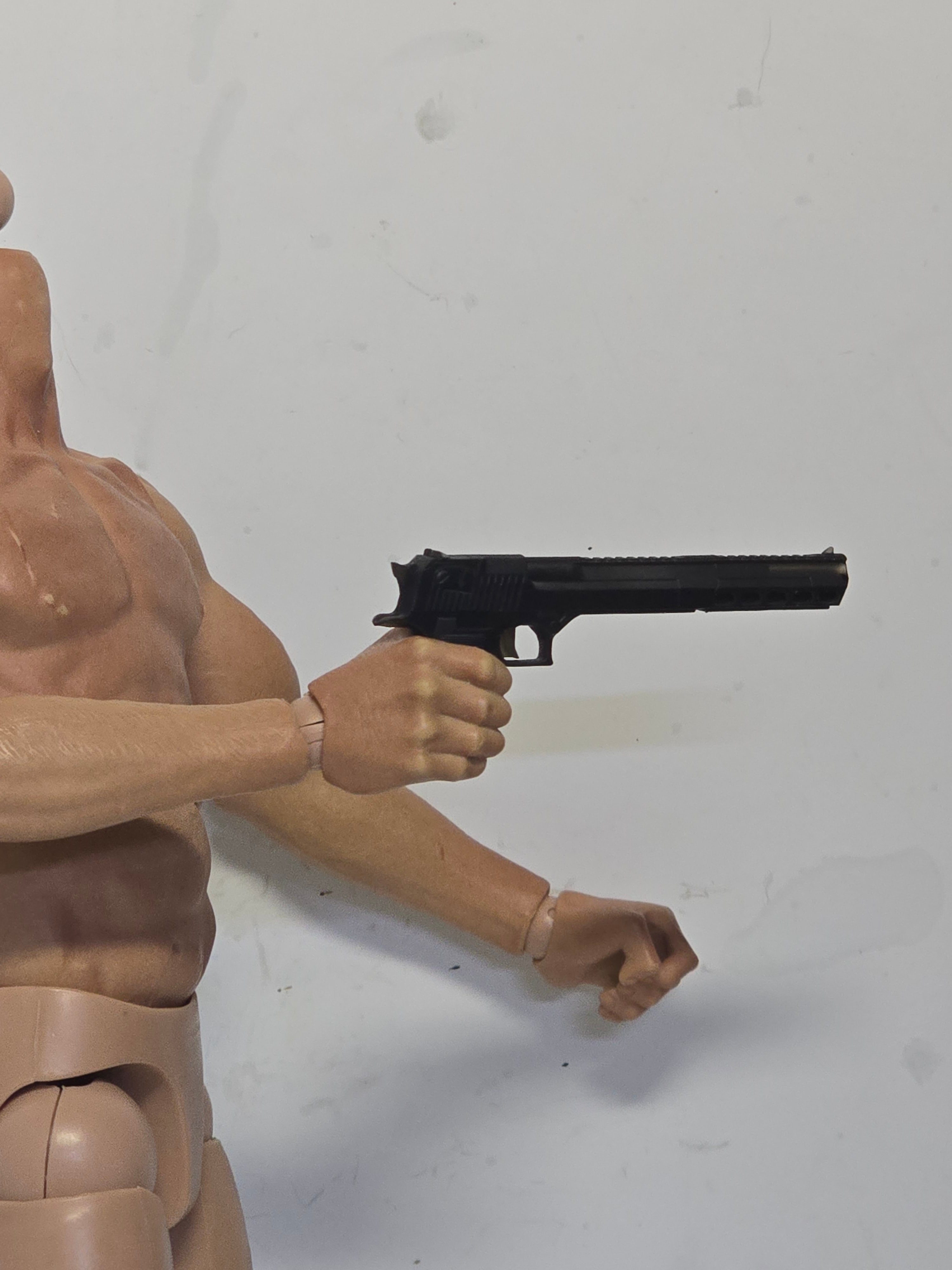 Custom 3d Printed Compatible Classified Legends Comic Multiverse Long Barrel Desert Toy Gun  1:12 6" Scale.