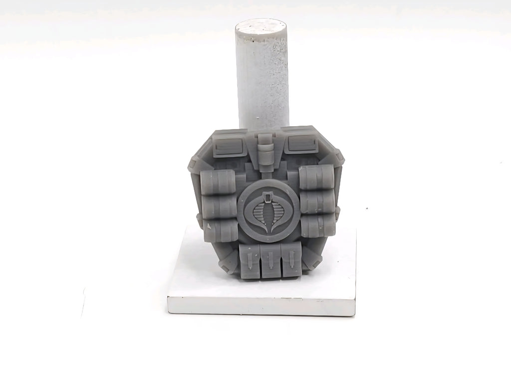 Custom 3d Printed Compatible Classified Legends Comic Multiverse Battle Android Accessory  1:12 6" Scale - Cobra Chest Plate Accessory