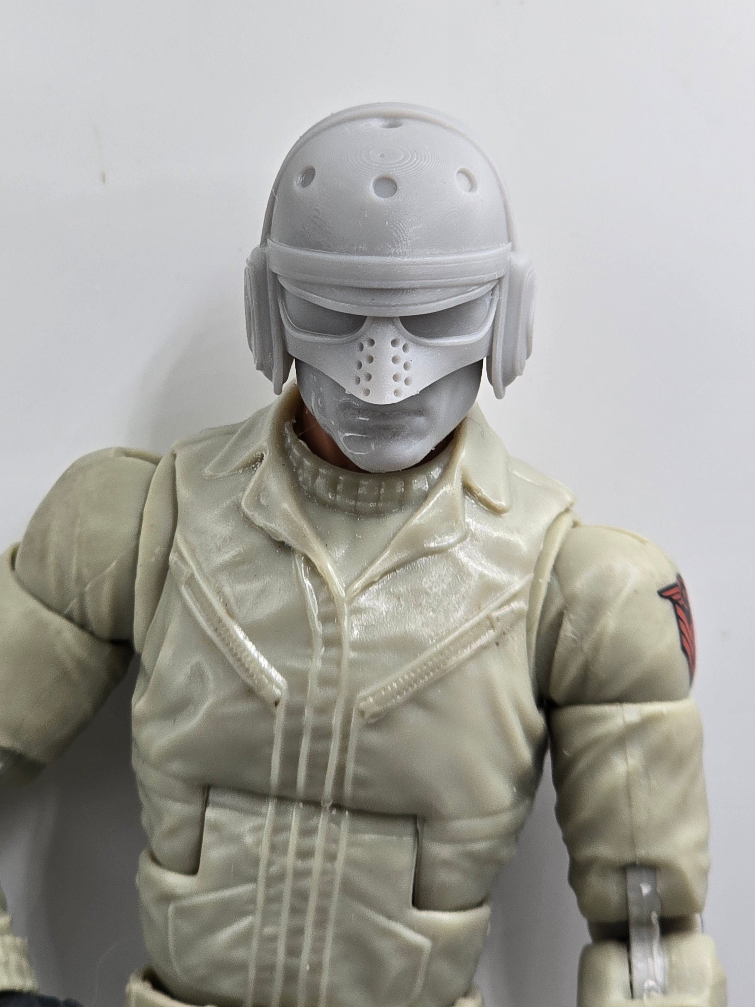 Custom 3d Printed Classified Legends Compatible Comic Multiverse Blizzard Head#1 1/12 1-10 1/18 Scale