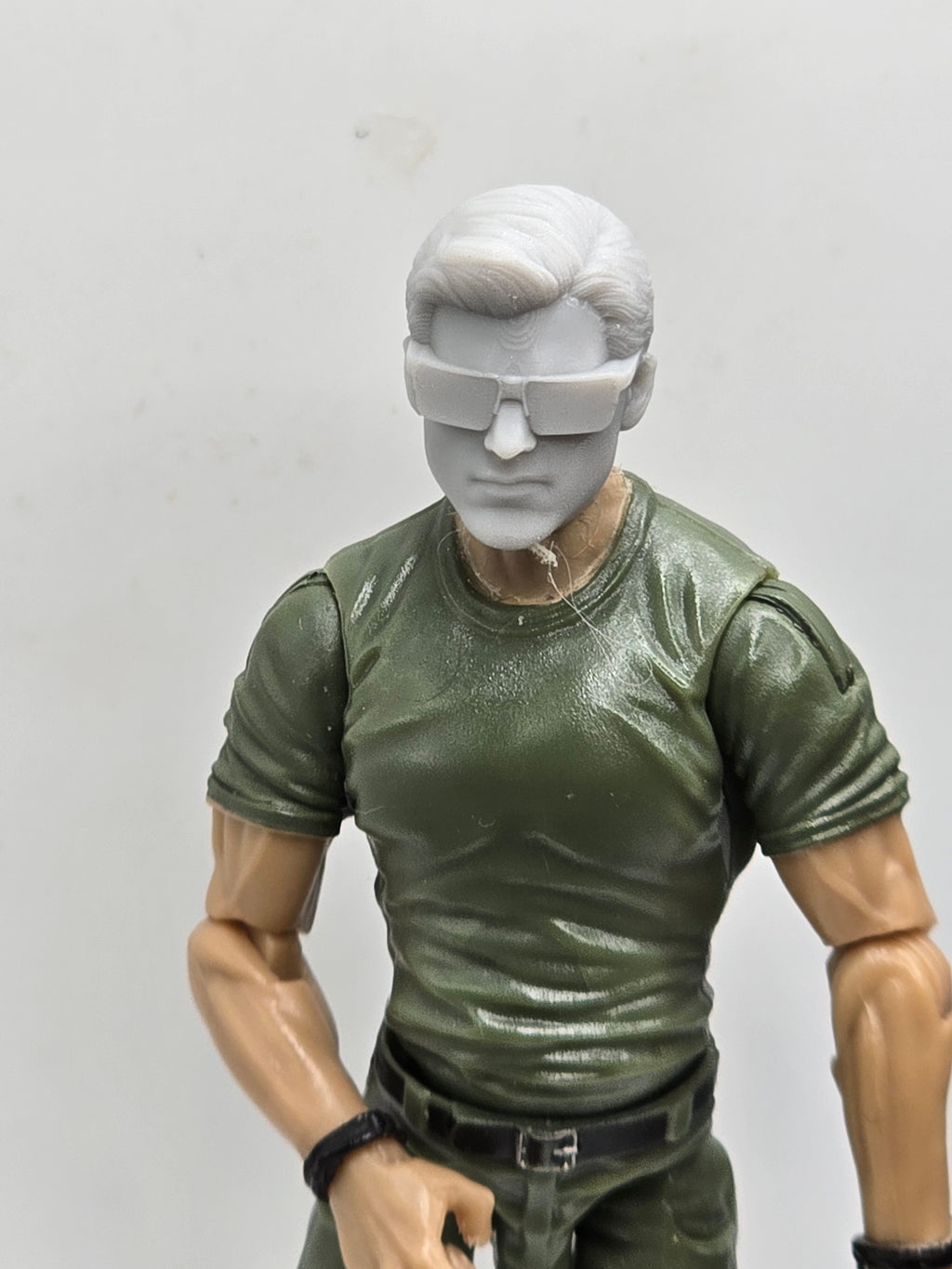 Custom 3d Printed Classified Legends Compatible Comic Multiverse Doctor Dexter Head#1 1/12 1-10 1/18 Scale